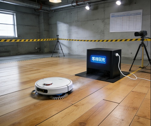 掃地機器人自動回充試驗房