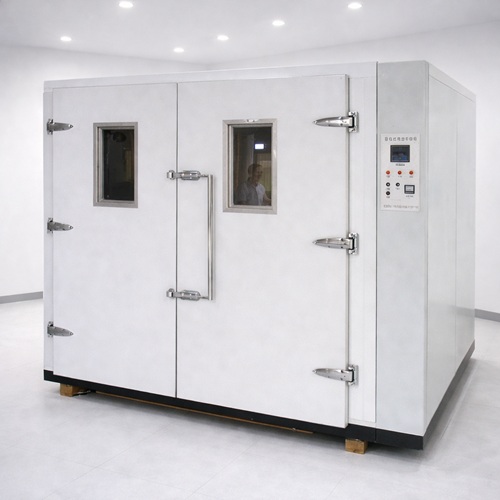 動力電池步入式復合鹽霧試驗箱